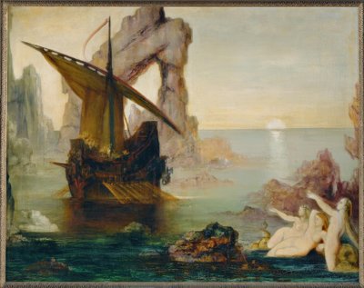 The Sirens (Ulysses and the Sirens) by Gustave Moreau